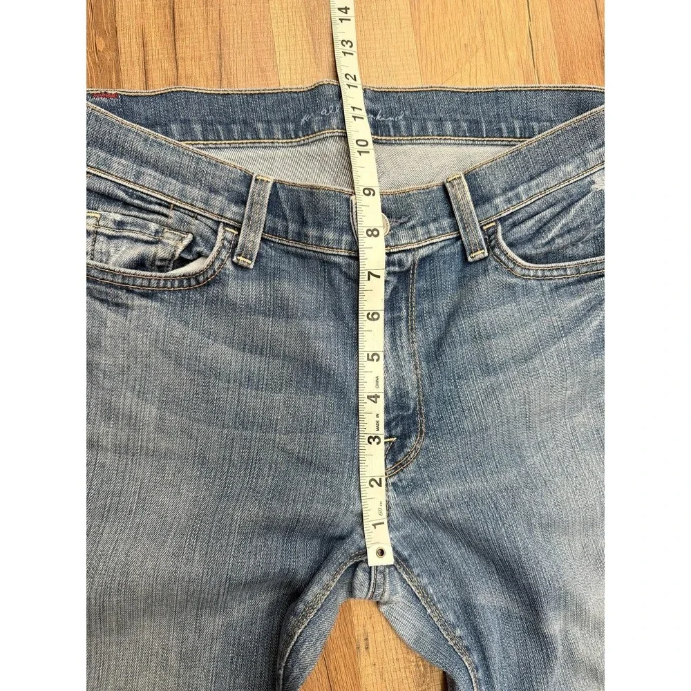 7 For All Mankind High Waisted Bootcut Jeans Size 31 Y2K Made USA‎